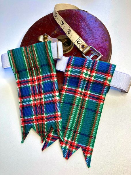 Bespoke kilt flashes