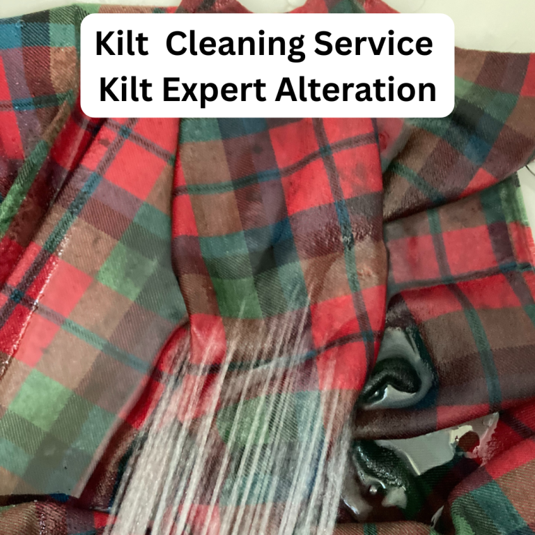 kilt hand washing with water kilt cleaning service, non-dry cleaning